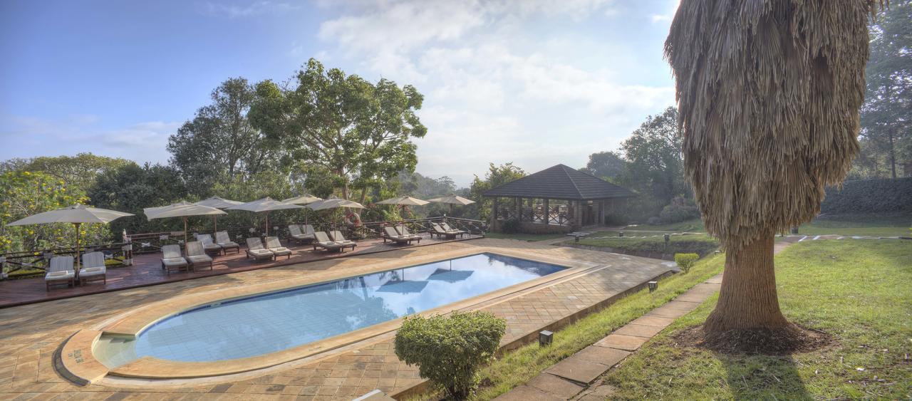 Hotel The Aberdare Country Club Mweiga Exterior foto